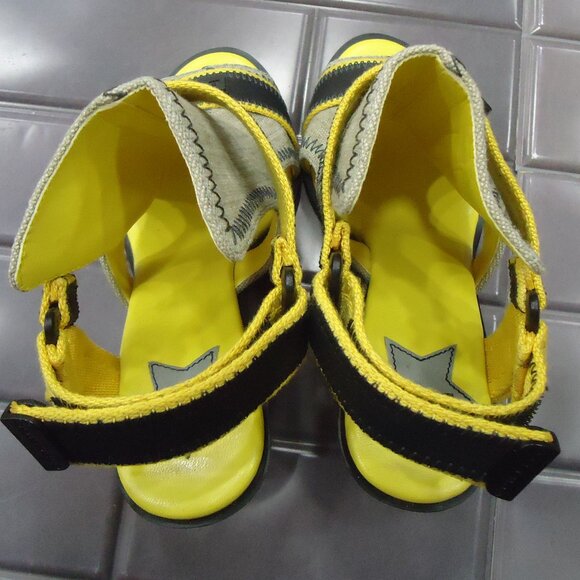 NWOT. SIZE 38. Diesel open toe wedge heel sandals. - Picture 6 of 16